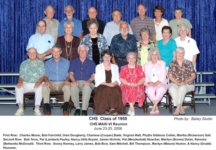Please wait for the photo to load... Class of 1950 Maxi-VI